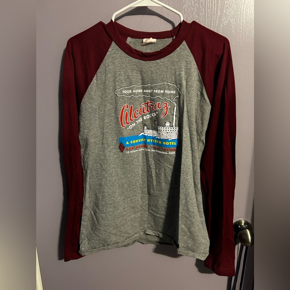 Alcatraz t-shirt long sleeve